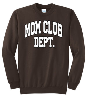 My Little SonShine Crewneck Dark Chocolate Brown front view