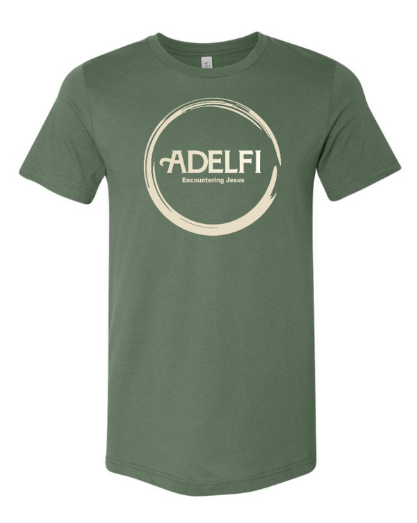 Riverview Church - Adelfi Conference -- Adult Unisex T-Shirt (large circle design) Multiple Colors Available