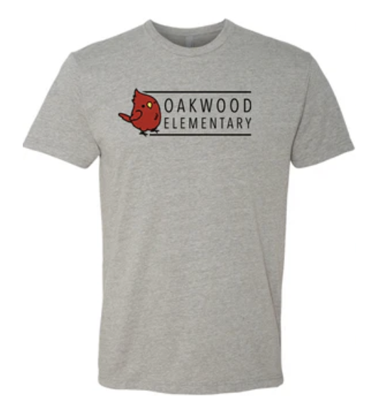 Westwood & Oakwood PTO - Adult Unisex Oakwood Grey T-Shirt