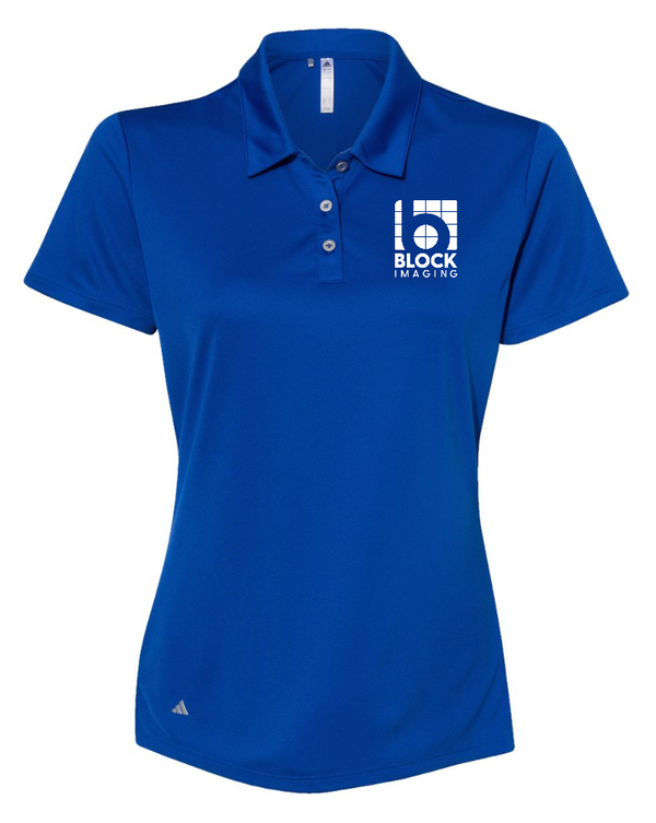 Block Imaging - Embroidered Women's Adidas Polo