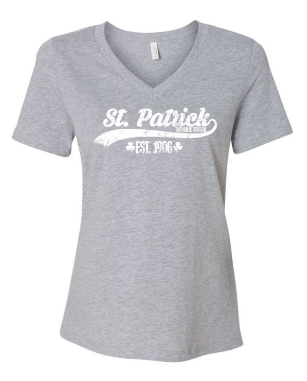 St. Patrick Schools - Women's V-neck T-Shirt