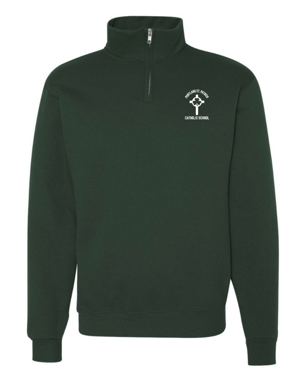 St. Patrick Schools - Adult Unisex Quarter-Zip Sweatshirt