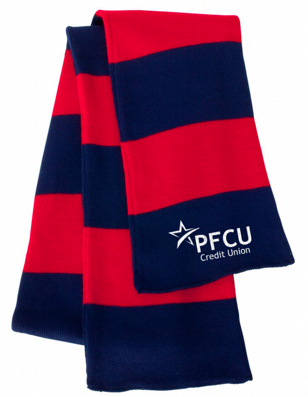 PFCU - Striped Knit Scarf