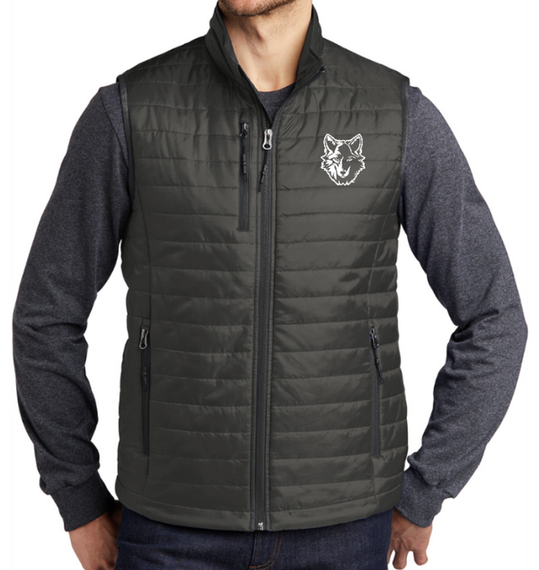 Kinawa Middle School - Adult Unisex Packable Puffy Vest