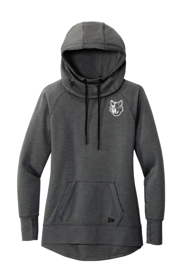 Kinawa Middle School - Ladies Tri-Blend Fleece Pullover Hoodie