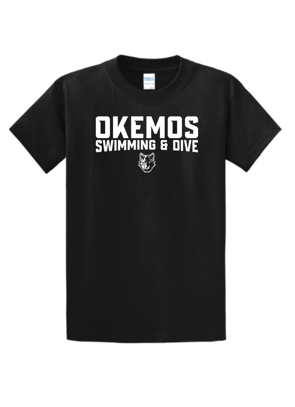 Okemos Swim and Dive - Adult Unisex Tall Essential Tee