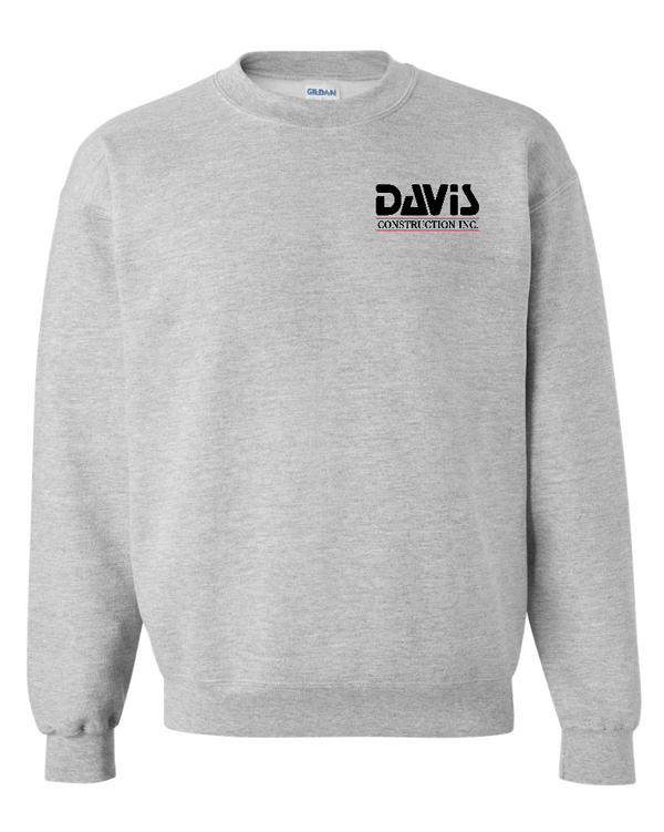 Davis Construction - DryBlend® Crewneck Sweatshirt