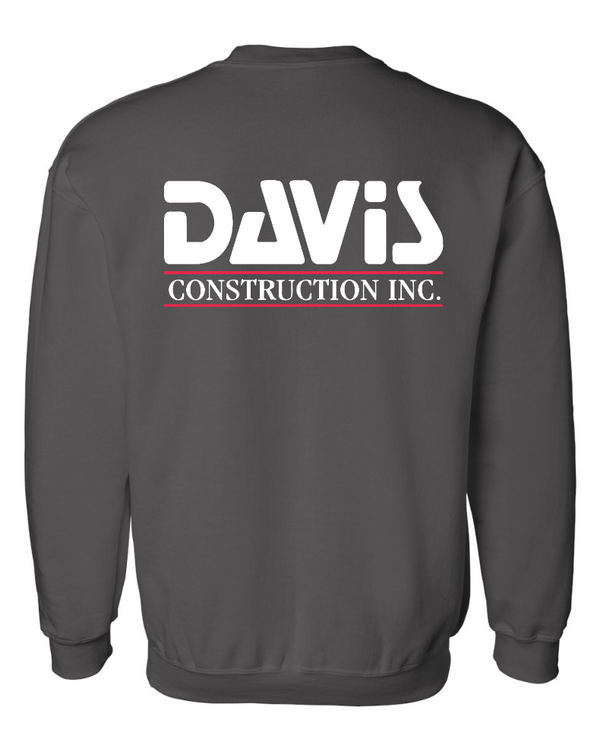 Davis Construction - DryBlend® Crewneck Sweatshirt