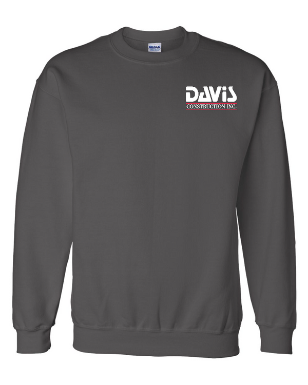 Davis Construction - DryBlend® Crewneck Sweatshirt