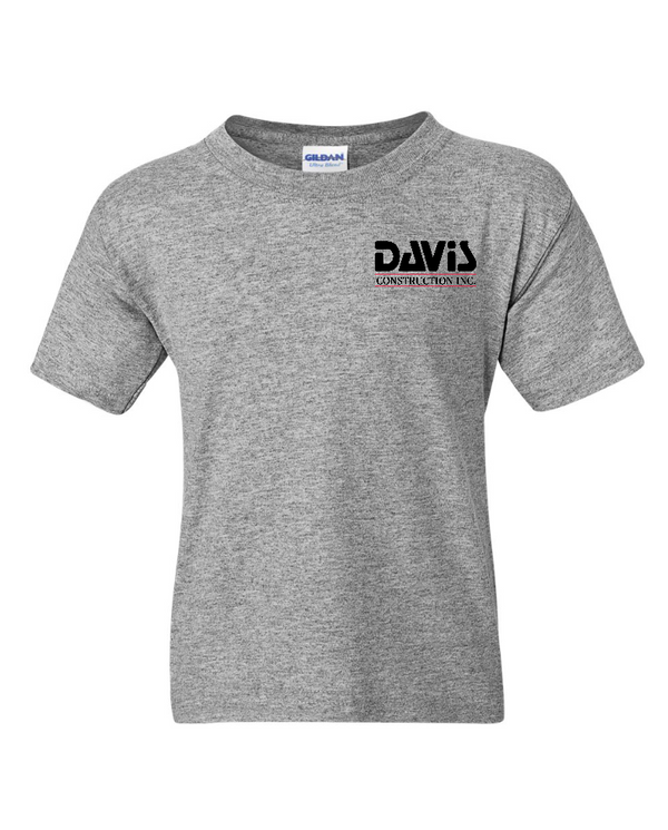 Davis Construction - DryBlend® Youth T-Shirt