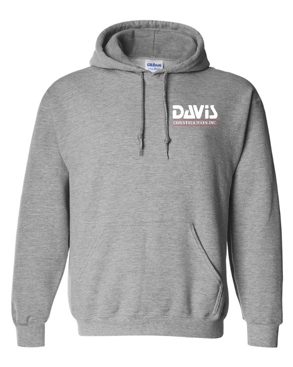 Davis Construction -  DryBlend® Hooded Sweatshirt