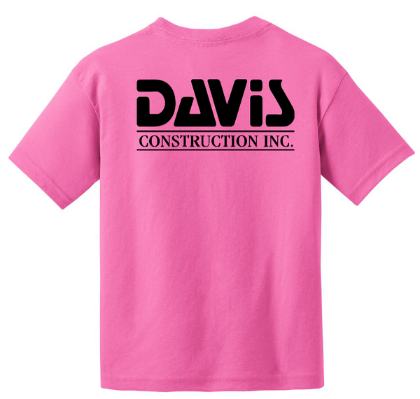Davis Construction - Youth DryBlend 50 Cotton/50 Poly T-Shirt