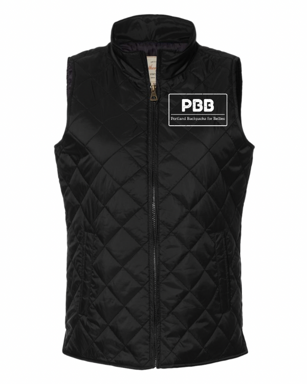 Backpacks for Bellies - Woman's Diamond Quilted Vest
