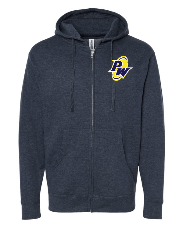 PW Staff Shirts- Full Zip Hooded Sweatshirt