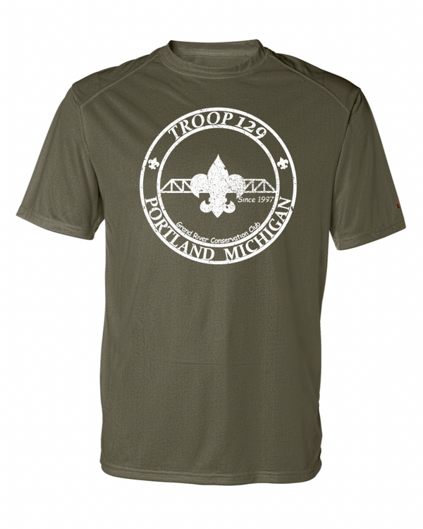 Portland Boy Scouts - Sport Shoulders T-Shirt