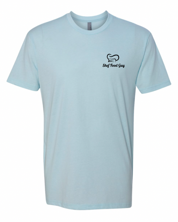 Shef Food Guy - Blue CVC T-Shirt