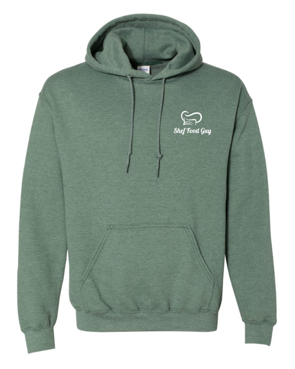 Shef Food Guy - Green Heavy Blend Hoodie