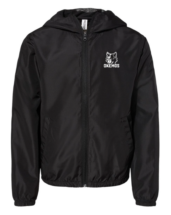 Cornell Back to School - Youth Lightweight Windbreaker Full Zip Jacket