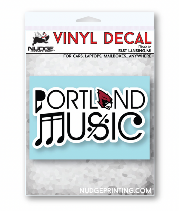 Portland Music - Decal