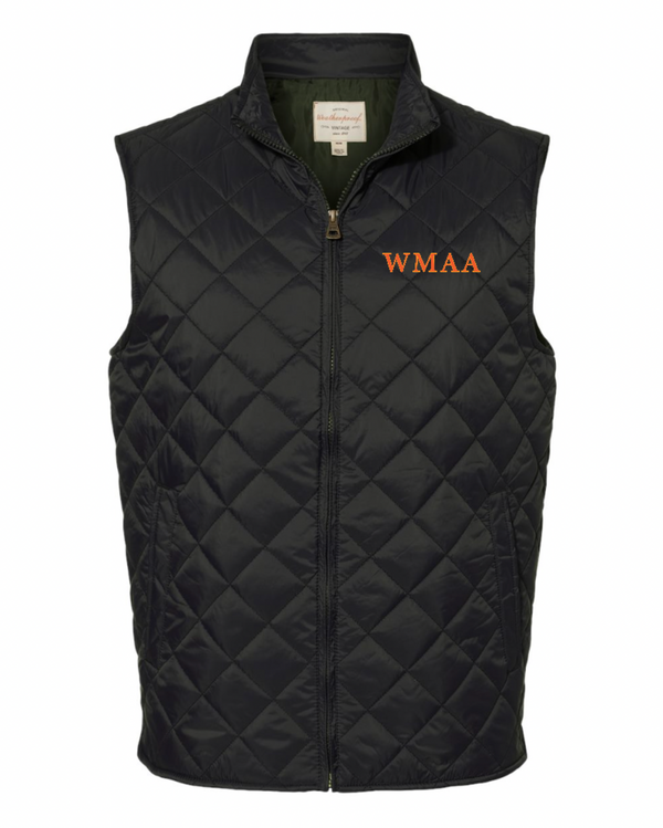 WMAA - Vintage Diamond Quilted Vest