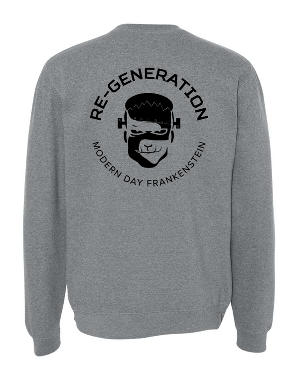 Modern Day Frankenstein - Mid-weight Crewneck Sweatshirt