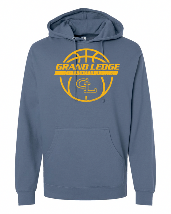 GL Basketball / Seniors - Mid-weight Storm Blue Hoodie