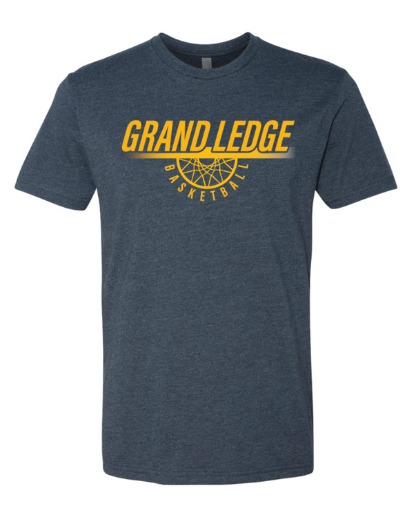 Grand Ledge Basketball 2024 - CVC Navy T-Shirt