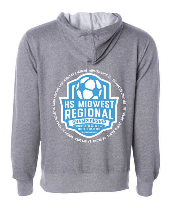 Midwest Regional - Unisex Grey Hoodie