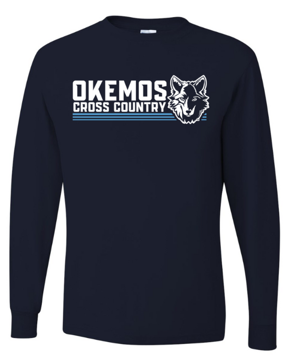 Okemos CMS Cross Country - Long Sleeve T-Shirt