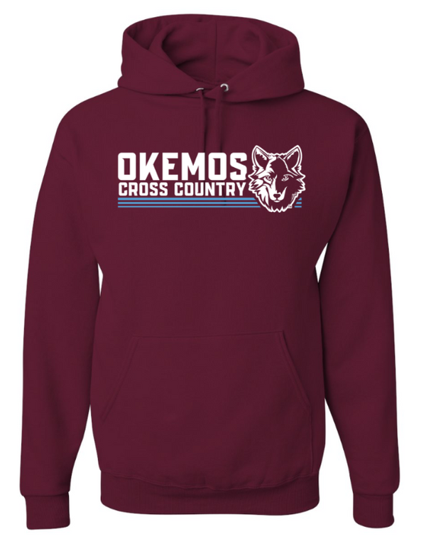 Okemos CMS Cross Country - Hooded Sweatshirt