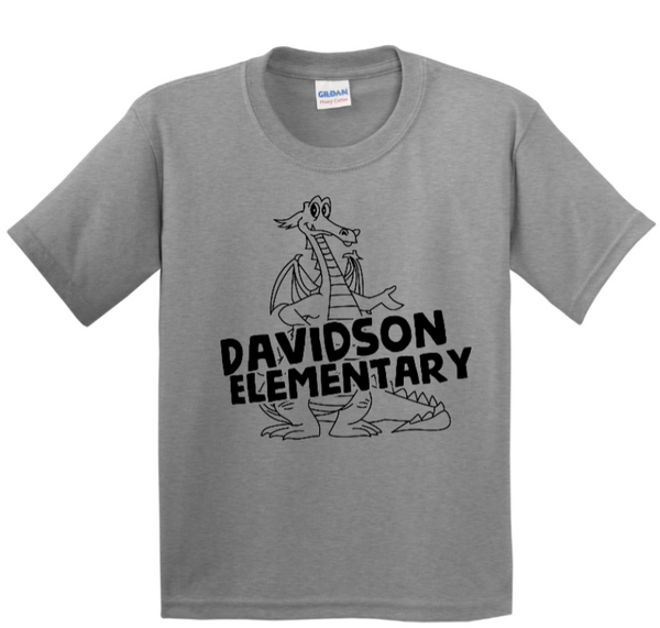 Davidson Elementary School - Youth Cotton T-Shirt