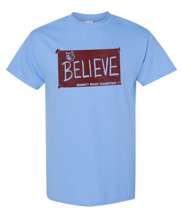 Bennett Woods | Staff Shirt 2023-2024 Believe