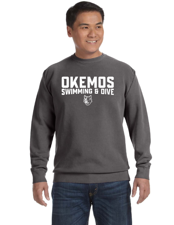 Okemos Swim and Dive - Crewneck Sweatshirt