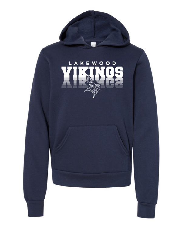 Lakewood Vikings- Youth Hoodie (Mirror Design)