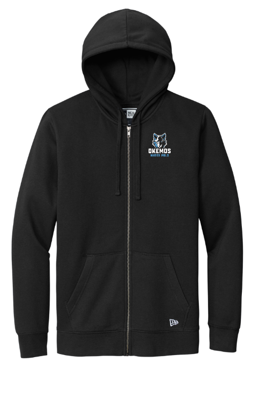 Okemos Boy's Water Polo - New Era Zip-Up Hoodie – Fabricated Customs