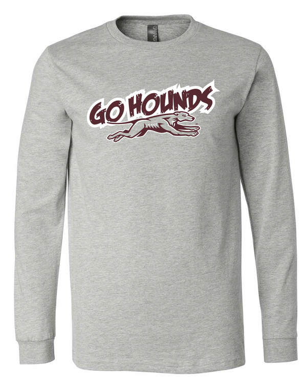 Eaton Rapids High School - Go Hounds Unisex Long Sleeve T-Shirt