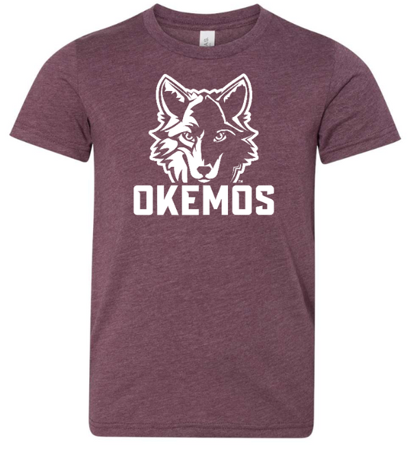 Okemos Montessori - Youth Wolf T-Shirt