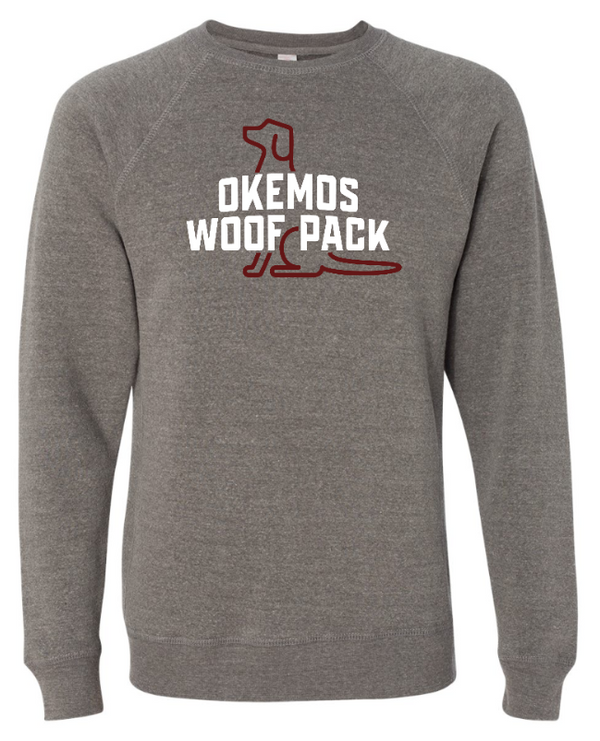 Okemos Woof Pack - Crewneck Sweatshirt