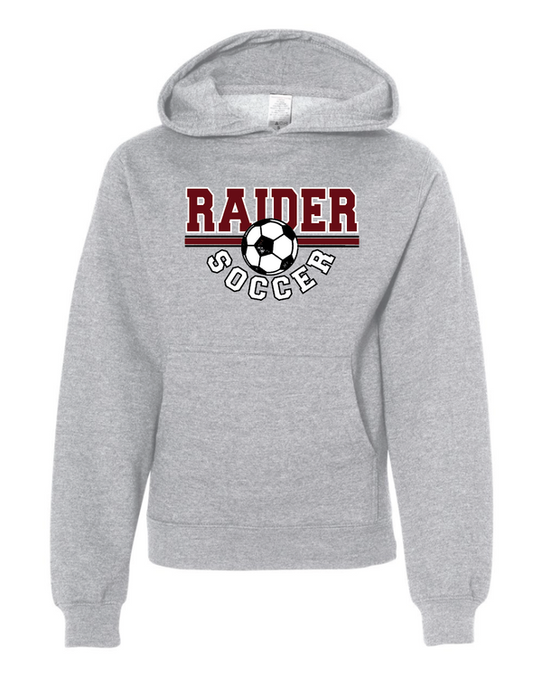 Portland Soccer - Youth Grey Hooded Sweatshirt