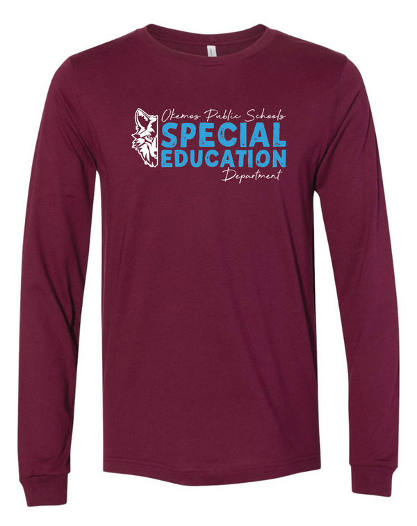 Okemos Special Education - Unisex Adult Long Sleeve T-Shirt