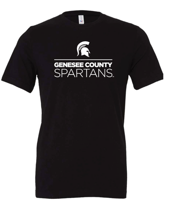 Genesee County Spartans - Unisex Adult T-Shirt