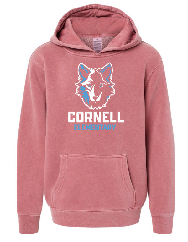 Cornell Elementary School - Youth Hooded Sweatshirt
