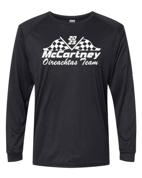 McCartney Oirachtas Team - Adult Unisex Long Sleeve Performance T-shirt