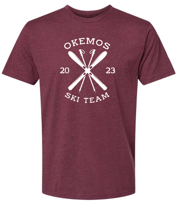 Okemos Ski Team - Adult Unisex T-Shirt *Customization Available*