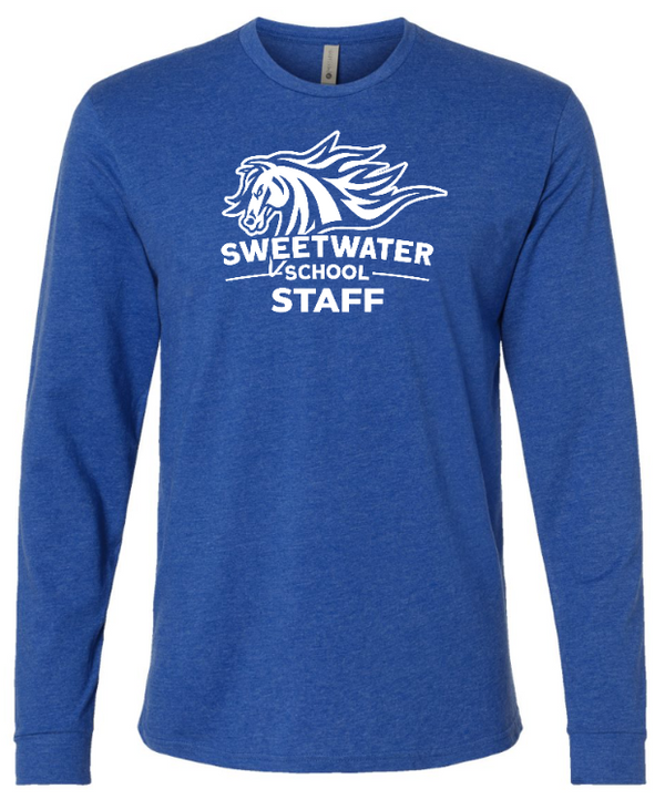 Sweetwater Elementary 2023 Winter - Staff Adult Unisex Long Sleeve T-Shirt