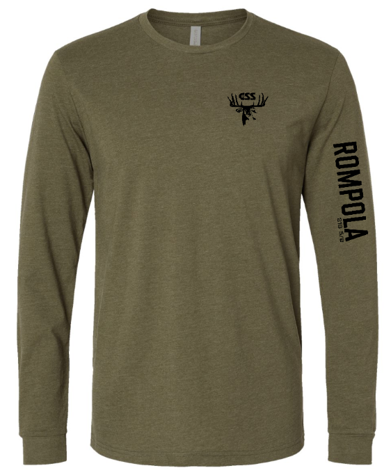 Rompola Buck - Adult Unisex Long Sleeve T-Shirt "Rompola" Design