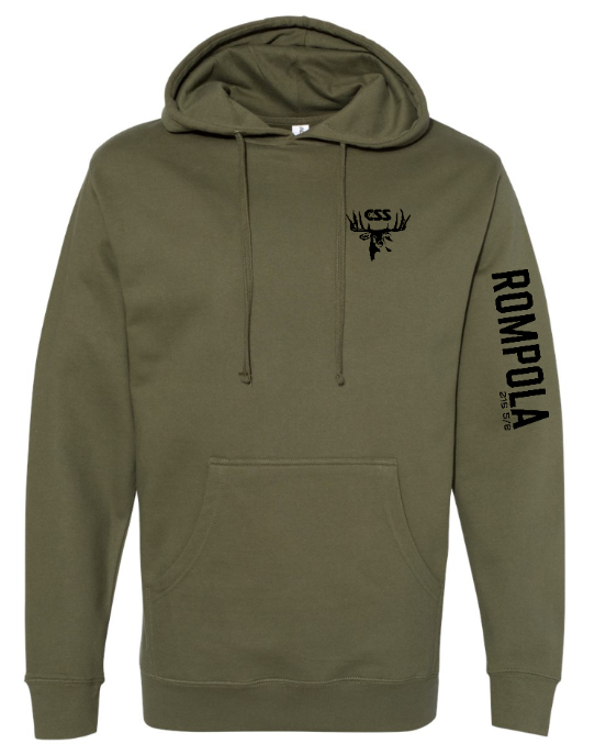 Rompola Buck - Adult Unisex Hoodie "Rompola Design"