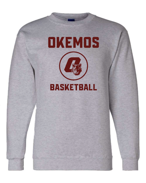 Okemos Basketball - Adult Unisex Crewneck Sweatshirt