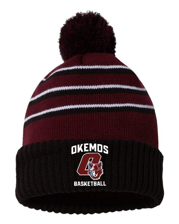 Okemos Basketball - Pom Beanie