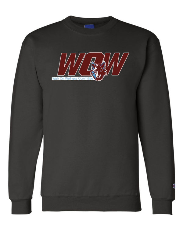 Walk on Wellness- Unisex Adult Champion Crewneck Sweatshirt